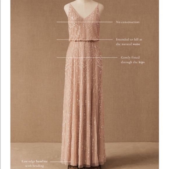 New BHLDN Fidelia 2 | XS Blue Gray Allover Sequins Embellished Maxi Gown - Picture 12 of 13